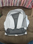 New Oe Saab 9-5 Aero Lh Front Seat Cover Leather Upholstery 12823728 2010 2011. Fixed Price $950.00.