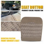 Ford 1999 2000 F250 F350 F450 F550 Front Driver Bottom Tan Cloth Seat Cover. Fixed Price $34.19.