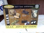 Smittybilt G.e.a.r Jeep Seat Cover Kit 76-08 Wrangler Tan. Fixed Price $80.00.