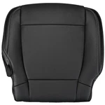 Passenger Bottom Leather Seat Cover Black (fits 2017-2018 Ford F250-F550 Laria. Fixed Price $254.00.