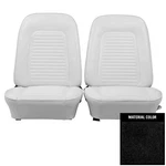 New Front Bucket Seat Covers Black Standard Pui Fits Chevrolet Camaro 69FS10U. Fixed Price $343.49.