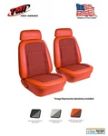 1969 Camaro Coupe Front/rear Deluxe Houndstooth Upholstery - 48". Fixed Price $1404.97.