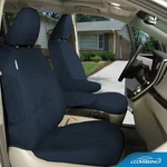 Polycotton Drill Custom Tailored Seat Covers For Jaguar XJ6 - Made Order. Fixed Price $199.99.