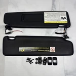 2009 Audi B7 S4 A4 Convertible Sun Visors Black With Lights Left & Right Oem. Fixed Price $71.24.