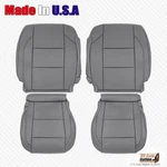 2005 To 2015 For Nissan Armada Titan Driver Passenger Leather Seat Cover Gray. Fixed Price $603.24.