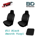 1974-76 Vw Volkswagen Bug, Beetle Original Style F/r Upholstery- Black Smooth. Fixed Price $425.32.