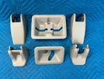 Lexus GX470 2ND Row Seat Anchor NO.2 & Hinge Covers IVORY:LH00 03-09 Oe. Fixed Price $115.00.