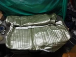 New Repo 1968 Camaro Standard Rear Seat Covers Ivy Gold. Fixed Price $224.99.