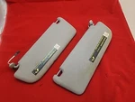 Oem 04-09 Audi A8 S8 D3 Sun Visor Vanity Mirror Gray Pair 4E0857552S Used. Fixed Price $53.99.