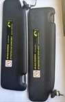2007 Audi A4 Quattro Convertible Cabriolet Drive And Passenger Sun Visor Black. Fixed Price $59.99.