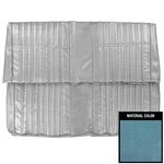 New Rear Bench Seat Cover Bright Blue Pui Fits Chevrolet Impala 70BSN14C. Fixed Price $345.74.