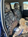 2022 - 25 Nissan Frontier Seat Covers Camo (front & Back). Fixed Price $300.00.
