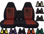 Truck Seat Covers Fits 2004-2012 Ford Ranger American Flag Car. Fixed Price $82.79.
