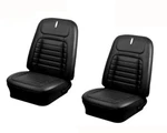 1968 Camaro Coupe, Convertible Front Bucket Deluxe Black Seat Upholstery. Fixed Price $623.36.