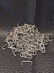 Stainless Steel 50 Hog Rings 3/4" 14 Seat Covers Upholstery Fences Cages Usa. Fixed Price $10.99.