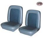 1968 Mustang Coupe Front Bucket Seat Upholstery - Blue Made By Tmi In The Usa!. Fixed Price $513.12.