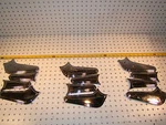 Mercedes 280/300SEL Right Or Left Chrome Plastic Seat Hinge Oe 1 Set Of 4 Covers. Fixed Price $138.58.