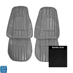 1977 Camaro Front Bucket Seat Covers Upholstery Black Standard Interior New. Fixed Price $609.99.