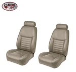 Medium Parchment Front Sport Bucket Seat Upholstery For 2000 Mustang Gt Coupe. Fixed Price $747.04.