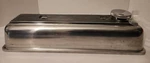 Alloy Valve Cover New Triumph TR3,TR3A,TR3B,TR4,TR4A Non Vented Polished. Fixed Price $275.00.