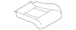 Genuine Subaru Cushion Cover 64140AN14CVI. Fixed Price $238.00.