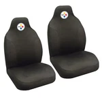 New Nfl Pittsburgh Steelers 2 Front Universal Fit Car Truck Bucket Seat Covers. Fixed Price $56.49.