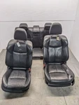 11-12 Infiniti M56 M37 Front Rear Seat Set Blck Leather 1095412. Fixed Price $750.00.