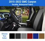 Genuine Neoprene Seat Covers For 2015-2022 Gmc Canyon. Fixed Price $270.00.