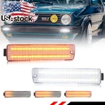 2X Clear Dynamic Led Bumper Signal Lights For 90-92 Vw Golf MK2 Ii A2 Gti Jetta. Fixed Price $43.99.