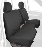 Covercraft Rear-second Seat Bench Covers SS8375PCCH Charcoal Black. Fixed Price $110.00.