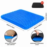 Gel Seat Cushion Honeycomb Pad Breathable Office Car Wheelchair Sitting Su. Fixed Price $9.99.