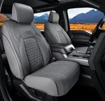 Coverado Front Set Leather Seat Covers For 2013-17 Jeep Wrangler Jl Gray. Fixed Price $90.00.