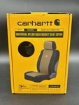 Carhartt Universal Nylon Duck Bucket Seat Cover (model No. RS1399) Open Box. Fixed Price $40.00.