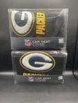 Green Bay Packers Seat Cover Universal Fit Set Of (2) See Pictures For Chart. Fixed Price $51.00.