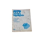 1979 Ford Service Highlights Manual 2700/7200 Variable Venturi Carburetors Oem. Fixed Price $19.99.