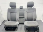 2011 - 2014 Ford Pickup F150 Seats Complete Set Gray CL3Z9661711A. Fixed Price $999.99.