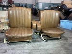 1972 Mercedes Benz 280SEL W108 Complete Front Seats Brown. Fixed Price $324.90.