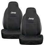 New Jeep Sideless Highback Car Truck 2 Front Bucket Seat Covers Set. Fixed Price $79.10.