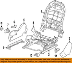 Chrysler Oem 13-16 Dart Seats Tracks Components-track Cover 5LJ30DX9AA. Fixed Price $32.81.