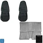 74-76 Camaro Front Bucket & Rear Seat Covers Upholstery Black Standard Interior. Fixed Price $863.99.