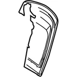 Genuine Bmw Rear Panel With Net Bag Righ 52-10-8-255-678 New. Fixed Price $170.04.