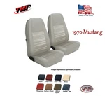 Front Bucket Seat Upholstery Covers 1970 Mustang All Models, By Tmi, Any Color. Fixed Price $512.63.