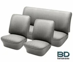 1958 - 1964 Vw Volkswagen Bug Beetle Front & Rear Seat Upholstery, Grey. Fixed Price $345.59.
