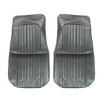 New Front Bucket Seat Covers Black Pui Fits Chevrolet Chevelle 71AS10U. Fixed Price $412.49.