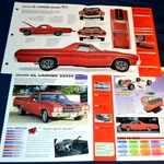 1970 Chevy SS454 Spec Info Poster Original Brochure Ad. Fixed Price $18.99.