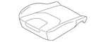 Genuine Ford Cushion Cover FT4Z-5862900-AF. Fixed Price $221.57.