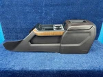 14-18 Gmc Sierra 1500 Center Console Assembly Brown Leather Wireless Charging Oe. Fixed Price $500.00.
