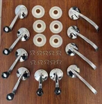 Vent & Window Cranks Door Handles Gaskets Kit For 1953-60 Chevrolet Bel Air. Fixed Price $91.89.