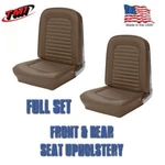 1964 &1965 Mustang Front And Rear Seat Upholstery Palomino By Tmi- Ships Free. Fixed Price $678.68.