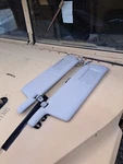 1993-1998 Volkswagen Vw T4 Eurovan Rh Lh Sun Visors Set Pair Oem, Light Gray. Fixed Price $45.99.